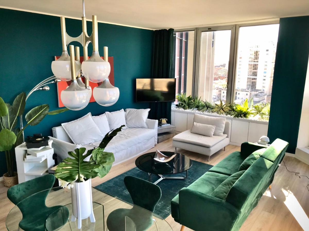 Central Penthouse With Spectacular Sea And City Views Genoa Exterior photo