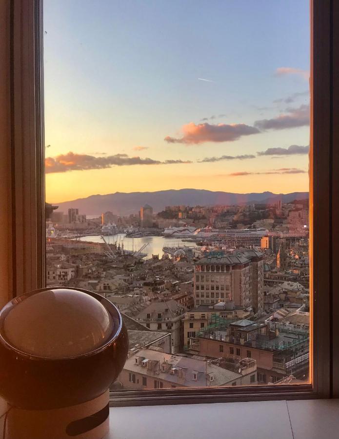 Central Penthouse With Spectacular Sea And City Views Genoa Exterior photo